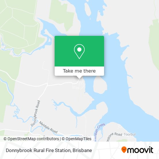 Donnybrook Rural Fire Station map
