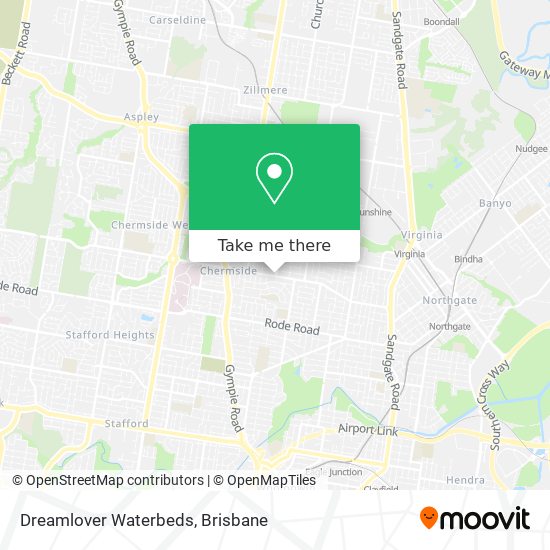 Dreamlover Waterbeds map