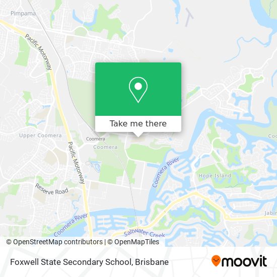 Foxwell State Secondary School map