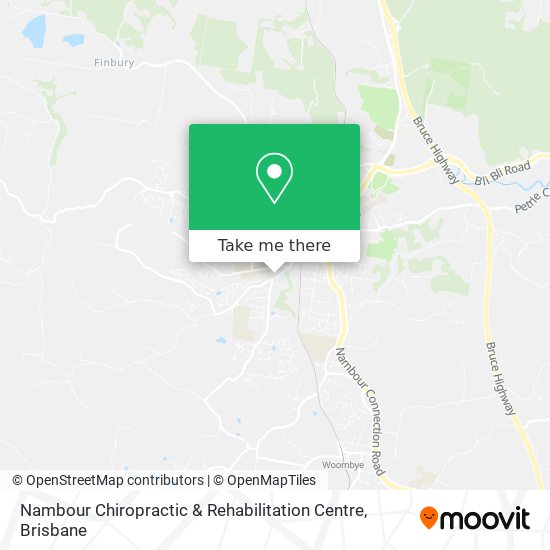 Mapa Nambour Chiropractic & Rehabilitation Centre