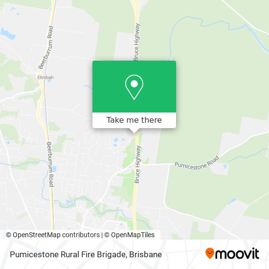 Pumicestone Rural Fire Brigade map