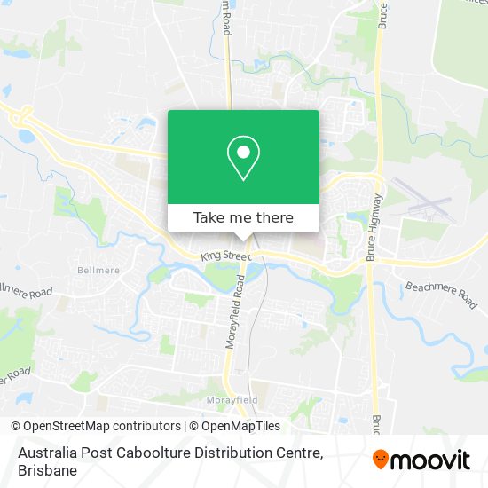 Australia Post Caboolture Distribution Centre map