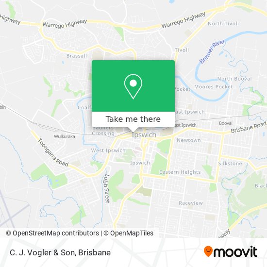 C. J. Vogler & Son map