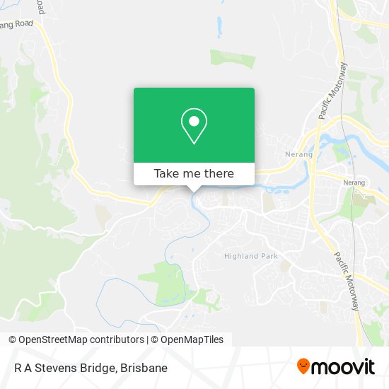 R A Stevens Bridge map