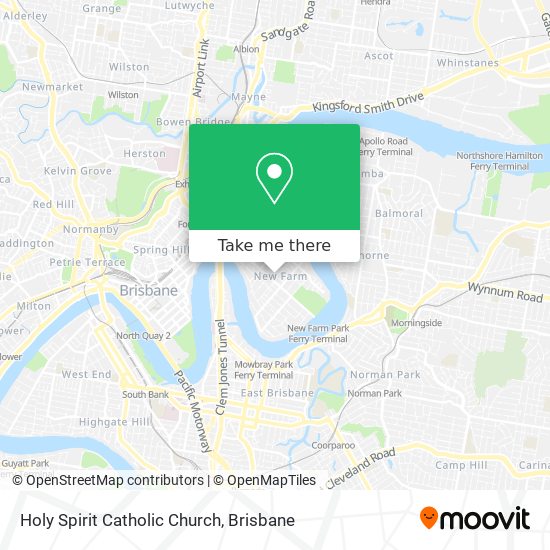 Holy Spirit Catholic Church map