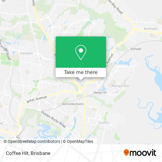 Coffee Hit map