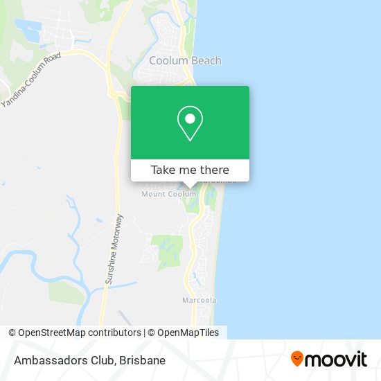Ambassadors Club map