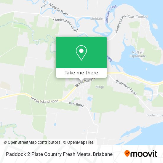 Paddock 2 Plate Country Fresh Meats map