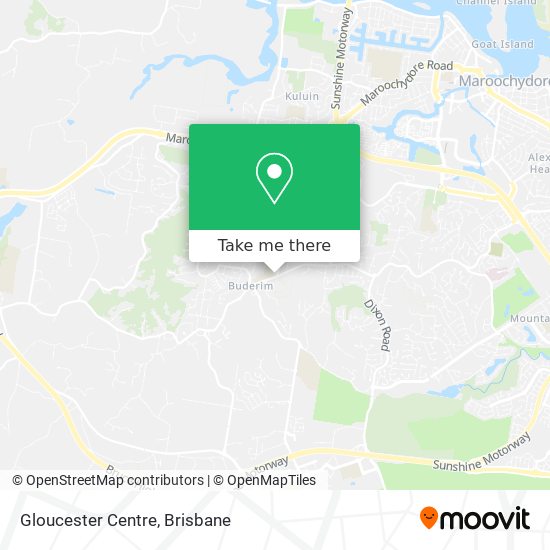 Gloucester Centre map