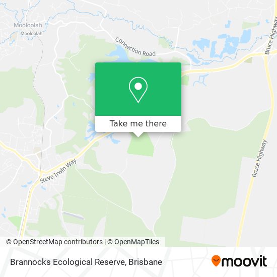 Brannocks Ecological Reserve map