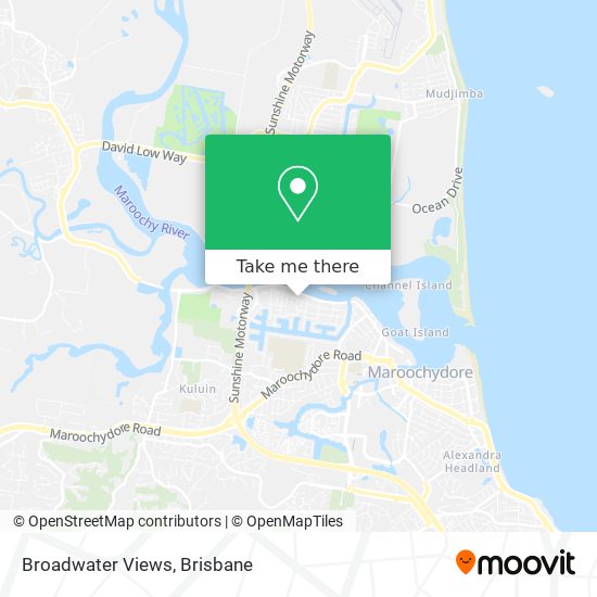 Broadwater Views map