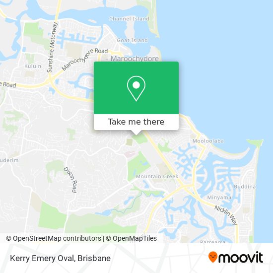 Kerry Emery Oval map