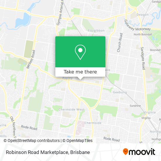 Robinson Road Marketplace map