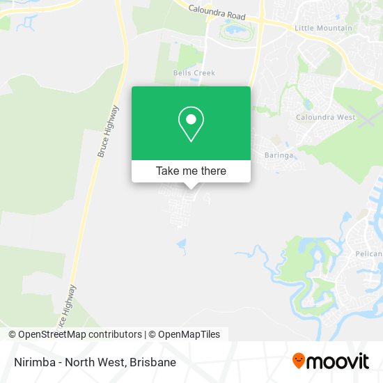 Nirimba - North West map