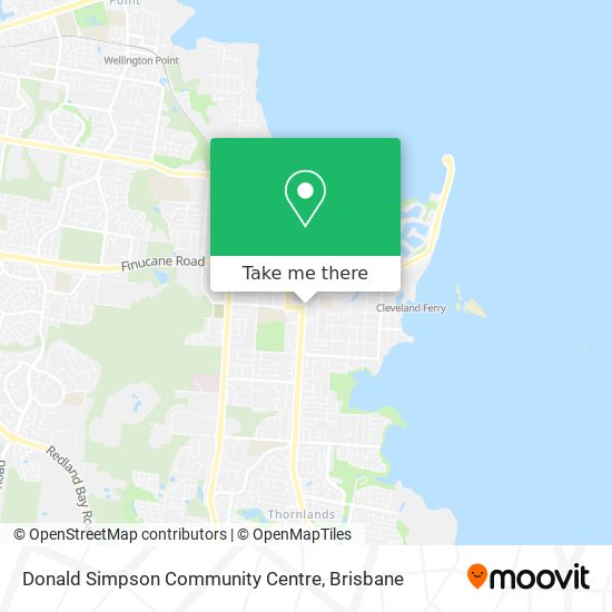 Mapa Donald Simpson Community Centre