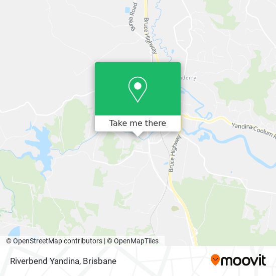 Riverbend Yandina map