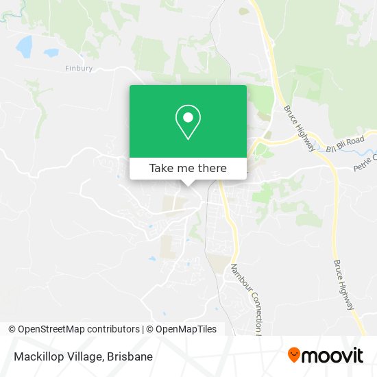 Mackillop Village map