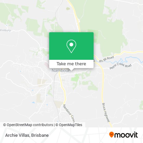 Archie Villas map