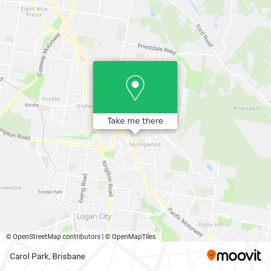 Carol Park map