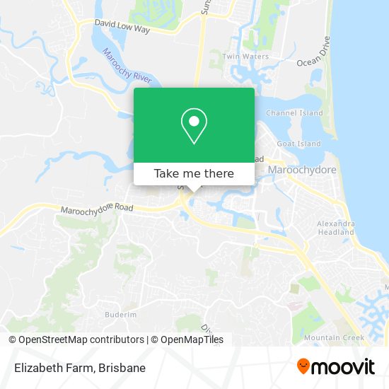Elizabeth Farm map