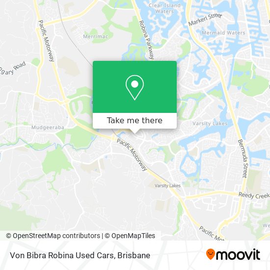 Von Bibra Robina Used Cars map