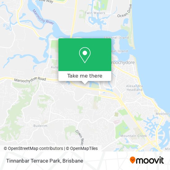 Tinnanbar Terrace Park map