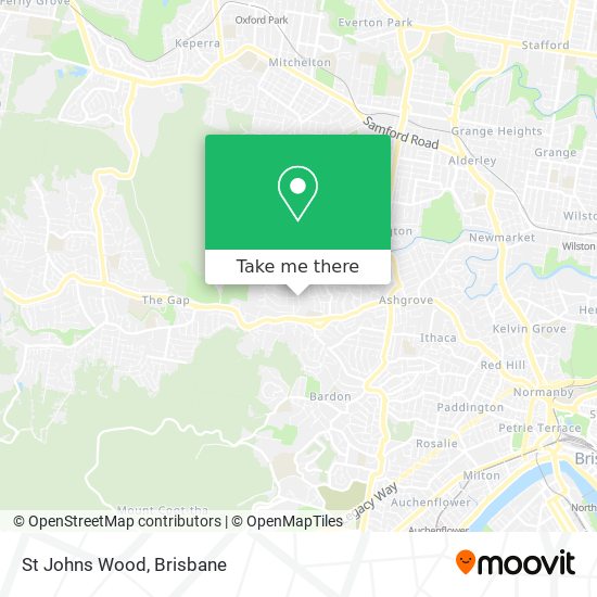 St Johns Wood map