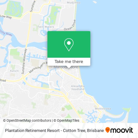 Plantation Retirement Resort - Cotton Tree map