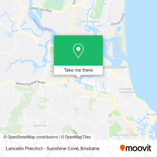 How to get to Lancelin Precinct Sunshine Cove in Maroochydore by Bus?