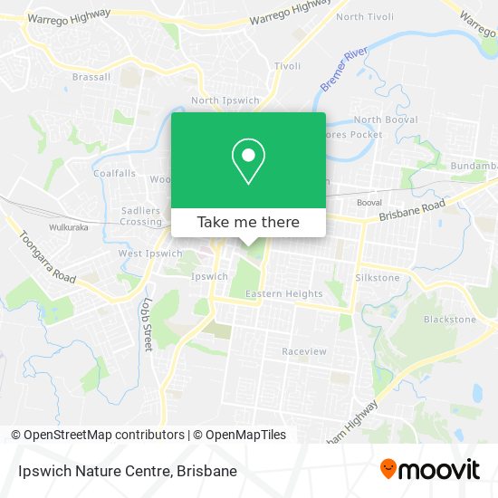Ipswich Nature Centre map