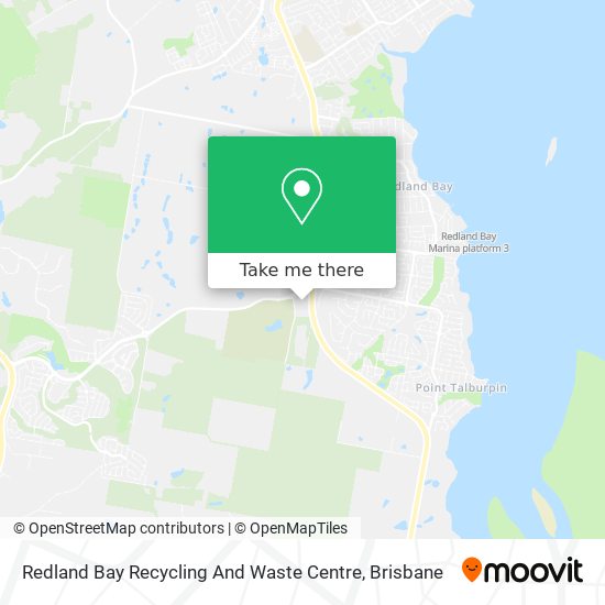 Redland Bay Recycling And Waste Centre map