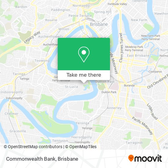 Commonwealth Bank map