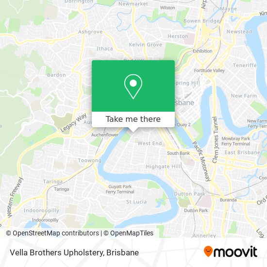 Vella Brothers Upholstery map