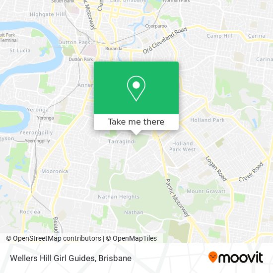 Wellers Hill Girl Guides map