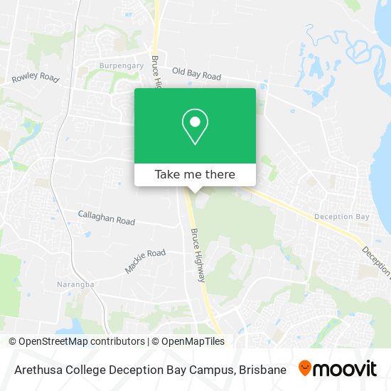 Arethusa College Deception Bay Campus map