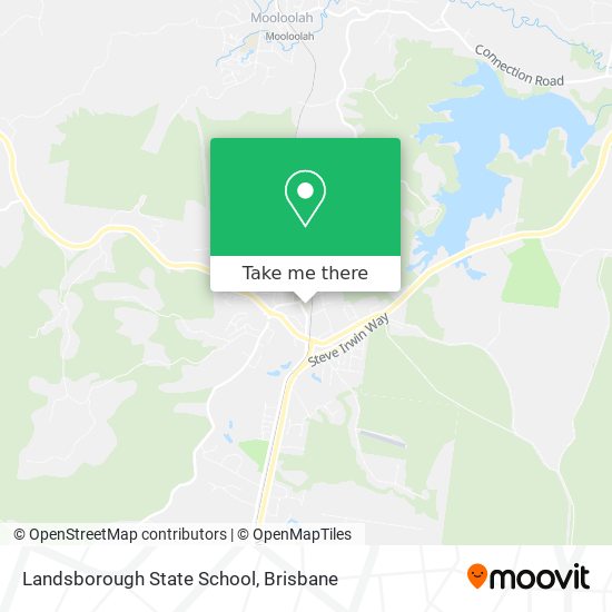 Mapa Landsborough State School