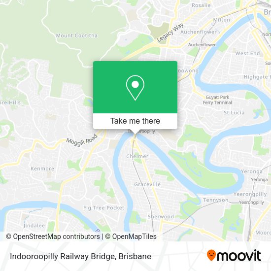 Indooroopilly Railway Bridge map