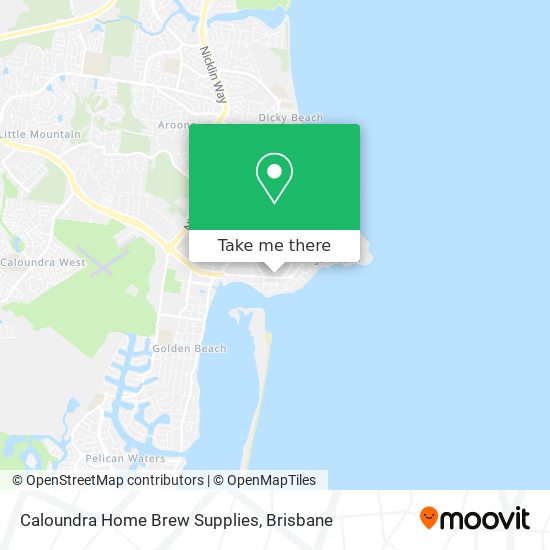 Caloundra Home Brew Supplies map