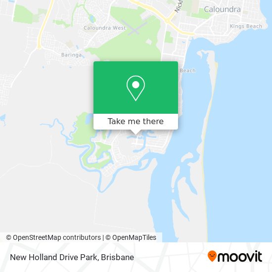 New Holland Drive Park map