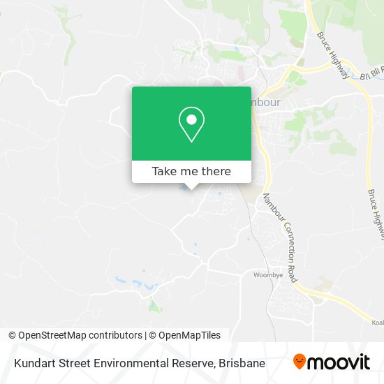 Mapa Kundart Street Environmental Reserve