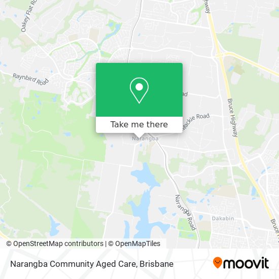 Narangba Community Aged Care map