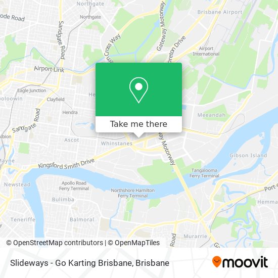 Slideways - Go Karting Brisbane map