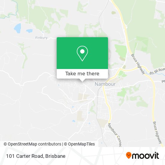 101 Carter Road map