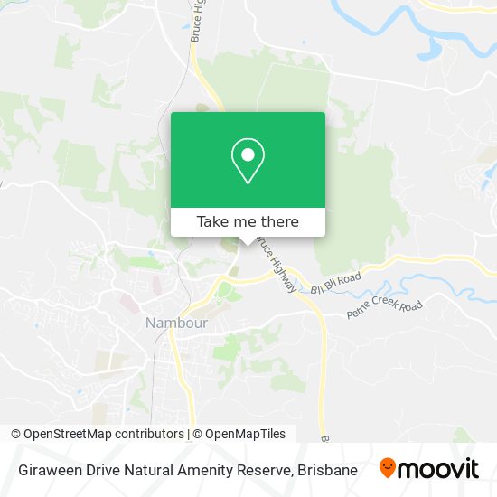 Giraween Drive Natural Amenity Reserve map