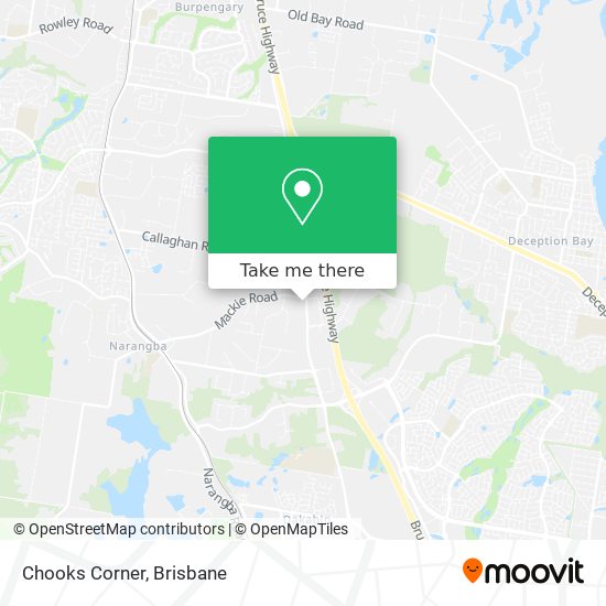 Chooks Corner map