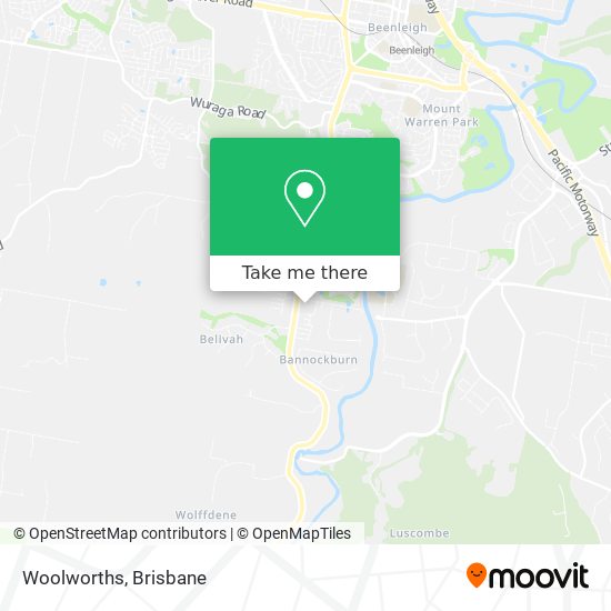 Woolworths map