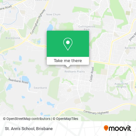 St. Ann's School map