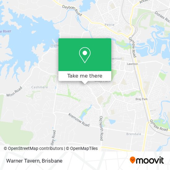 Warner Tavern map