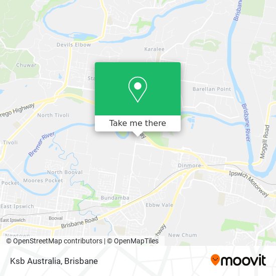 Ksb Australia map