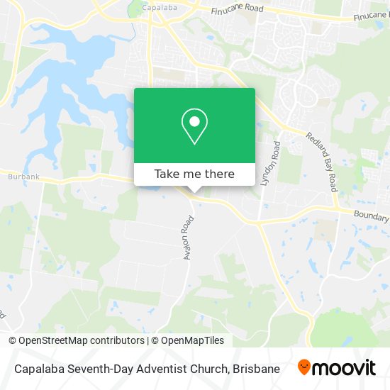Capalaba Seventh-Day Adventist Church map